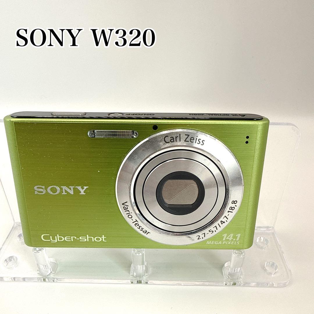 SONY Cyber-shot DSC-W320 グリーン 14.1メガピクセル