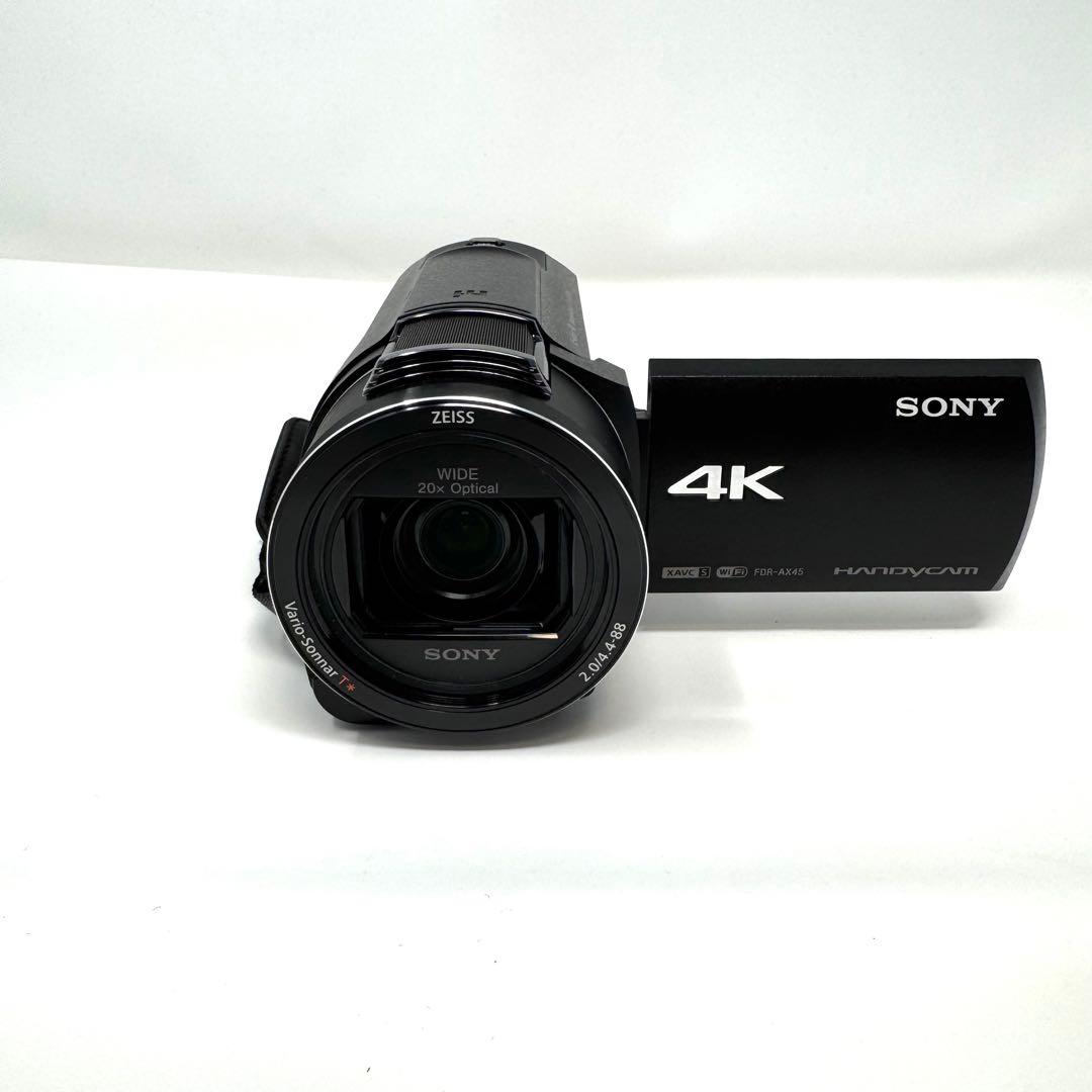 SONY FDR-AX45 ブラック デジタルビデオカメラ 【中古】