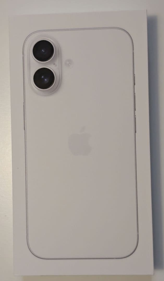 【新品未開封】iPhone16 128GB ホワイト