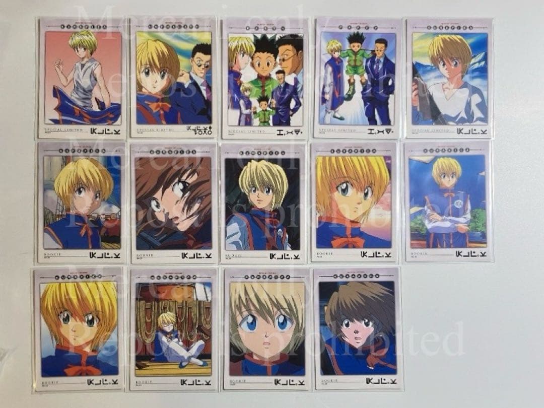 クラピカ カードダスマスターズ 14枚セット ハンター×ハンター 旧アニメ