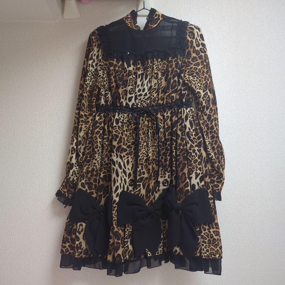 Algonquins Addiction ヒョウ柄ワンピース