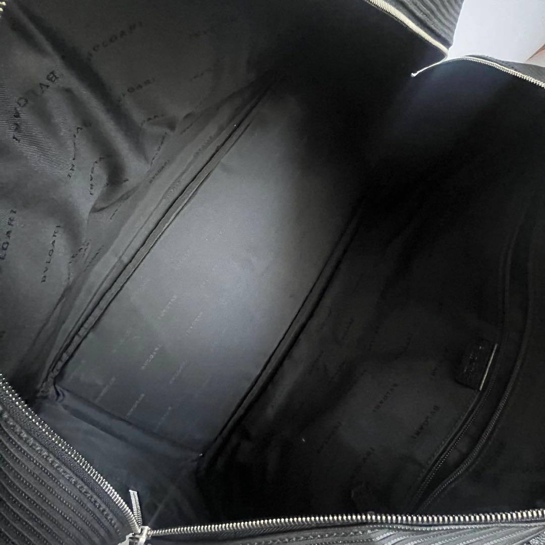 ✨極美品✨　BVLGARI ボストン　ハンドバッグ　レザー　革　黒