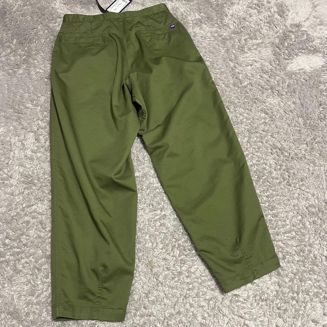 新品タグ付ノースフェイス パープルレーベル　チノパン ワイドジッパーフライ 30