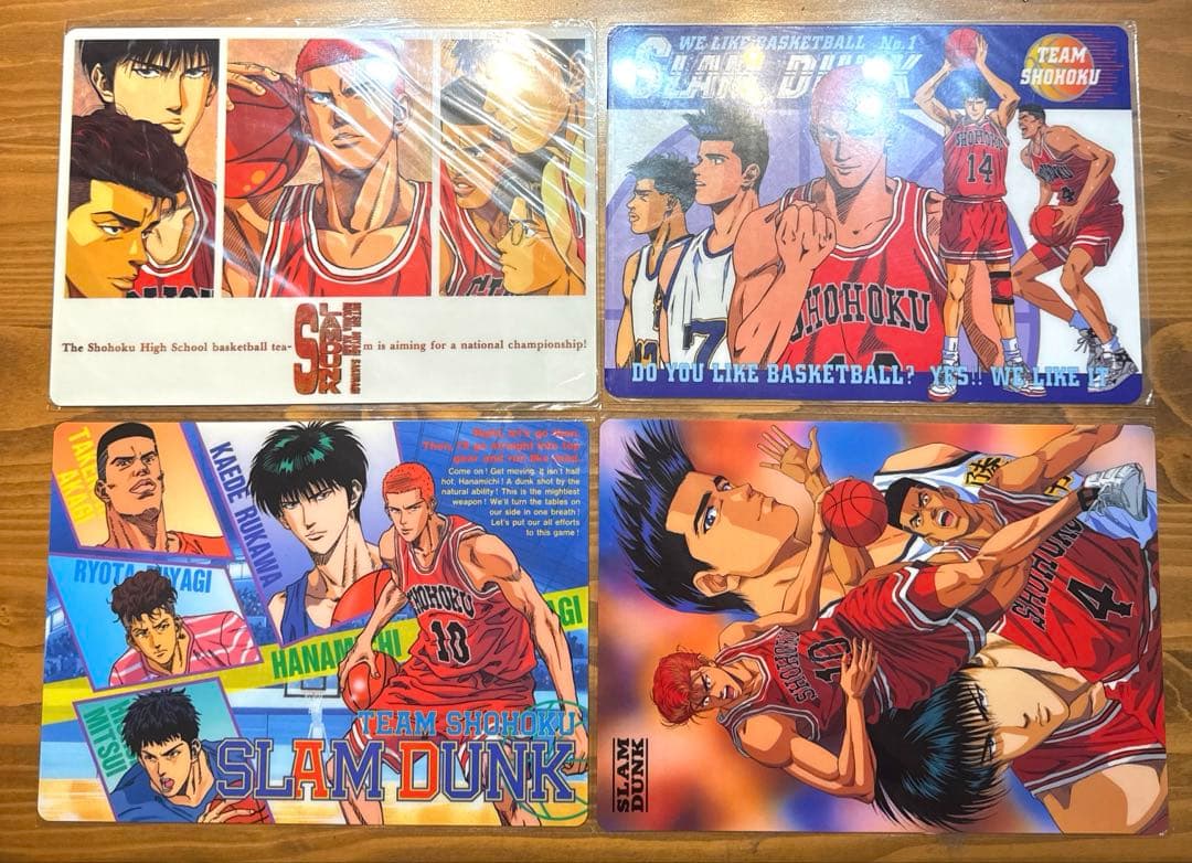 スラムダンク SLAMDUNK 新品未開封 下敷きセット
