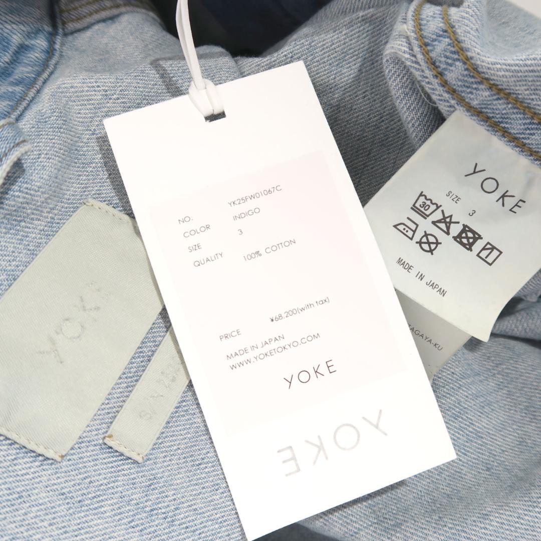 ジャケット・アウター YOKE Vintaged Denim Coverall Half Coat