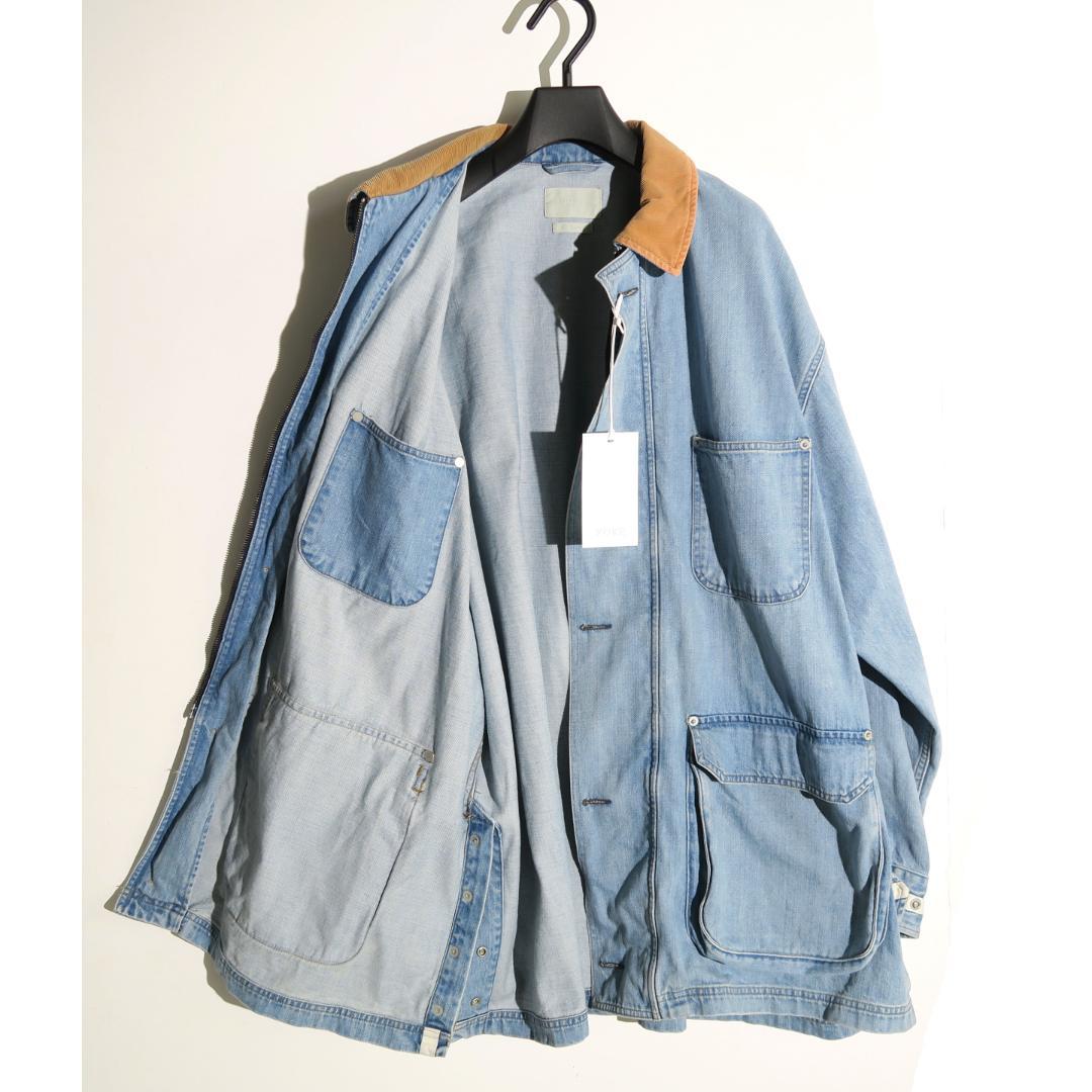 ジャケット・アウター YOKE Vintaged Denim Coverall Half Coat