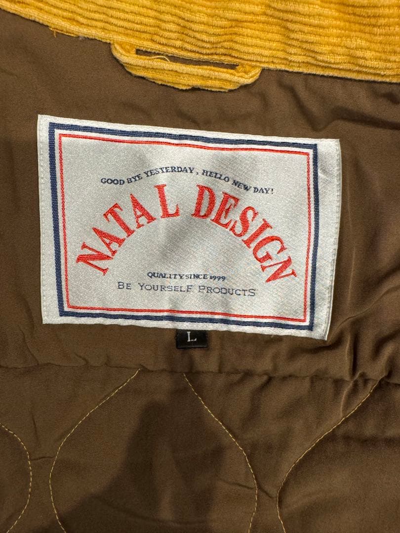NATAL DESIGN コーデュロイ カバーオール　ネイタルデザイン