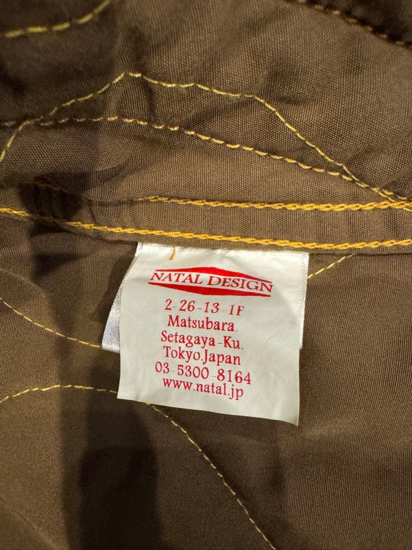 NATAL DESIGN コーデュロイ カバーオール　ネイタルデザイン