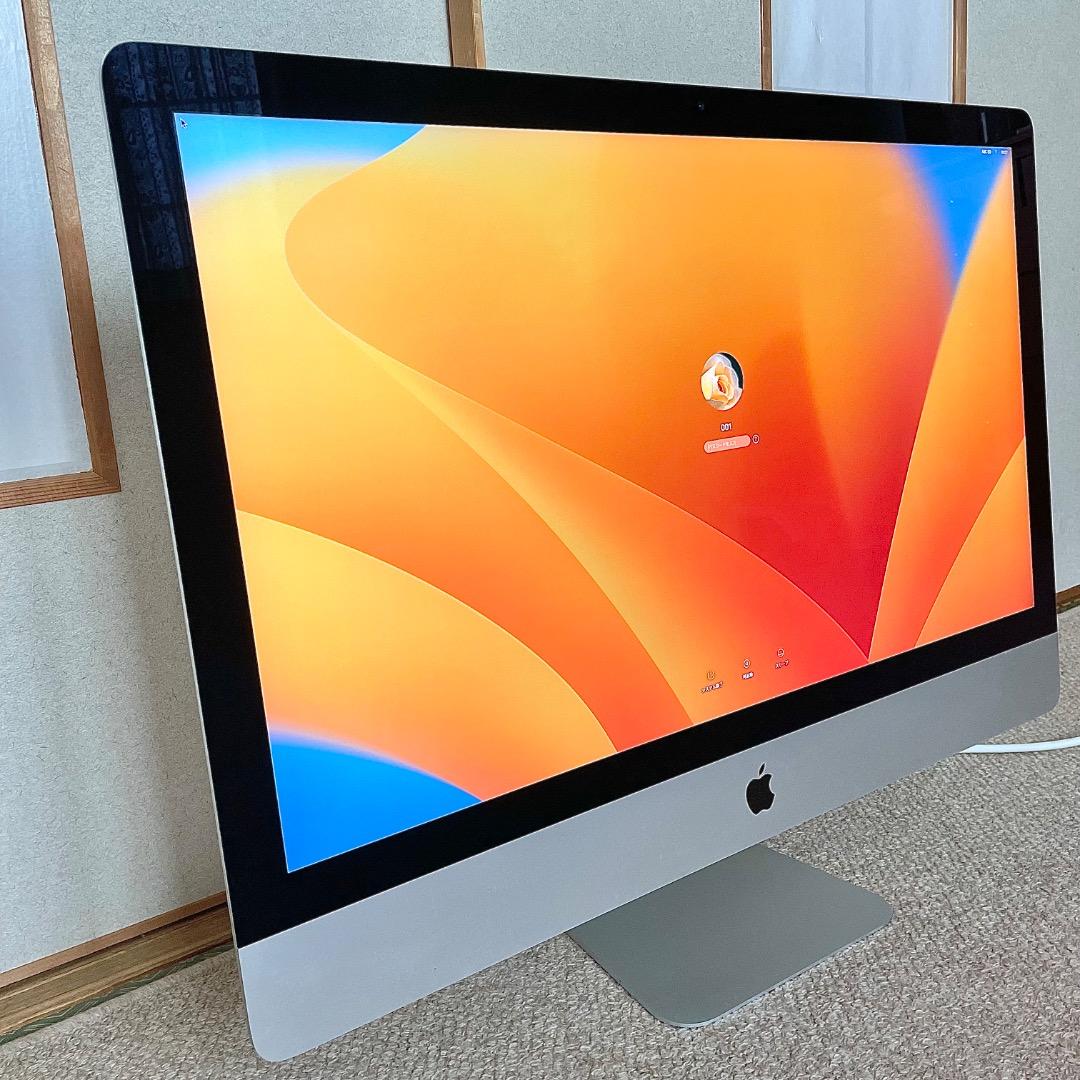 【 iMac 27インチ 5K Core i7　メモリ40GB 】2017年