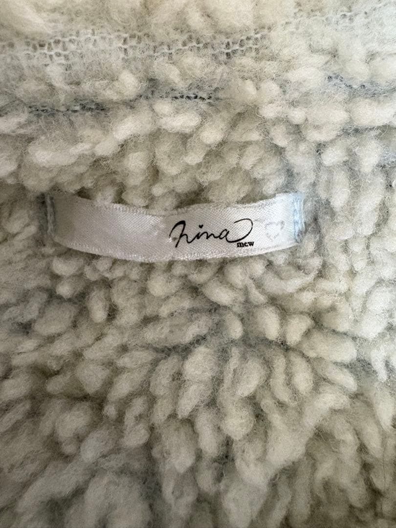 Nina mew × Hello Kitty デニムジャケット ボア付