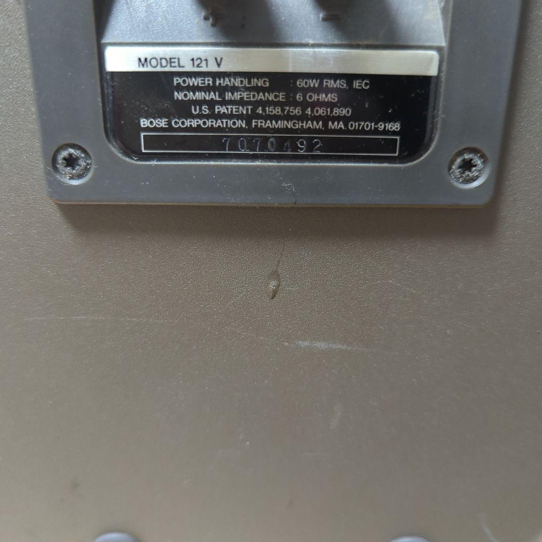 BOSE ブラウン スピーカー　MODEL 121V 2本