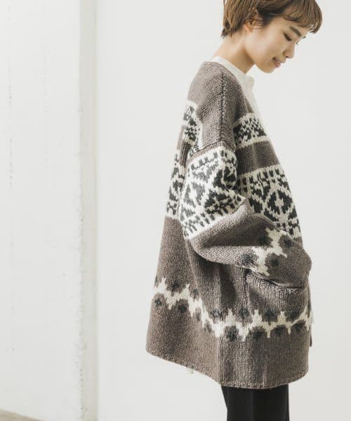 ☆URBAN☆RESEARCHハンドニットカウチンカーディガン