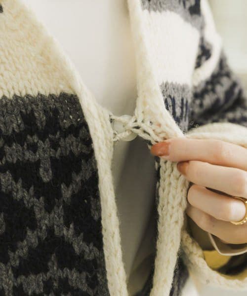 ☆URBAN☆RESEARCHハンドニットカウチンカーディガン