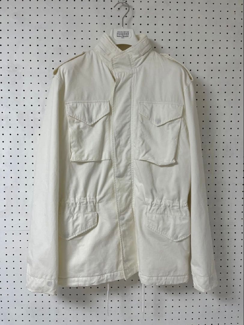 激レア　初期　マルジェラ　06ss ホワイト M65 46 ミリタリージャケット