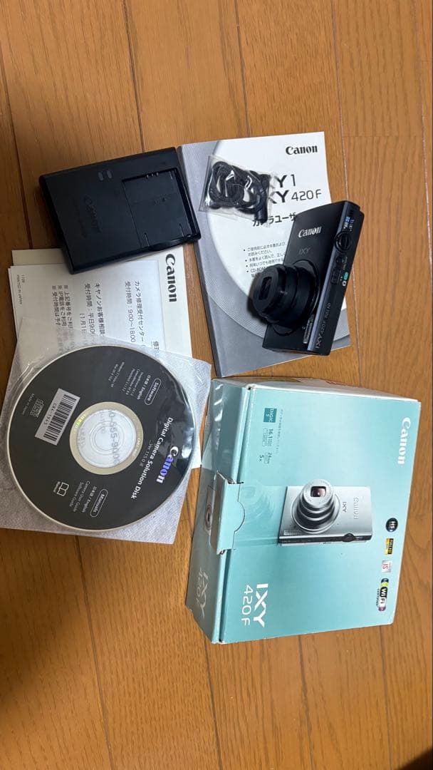 値下げ依頼対応商品【動作確認済】Canon IXY420f デジカメ　コンデジ