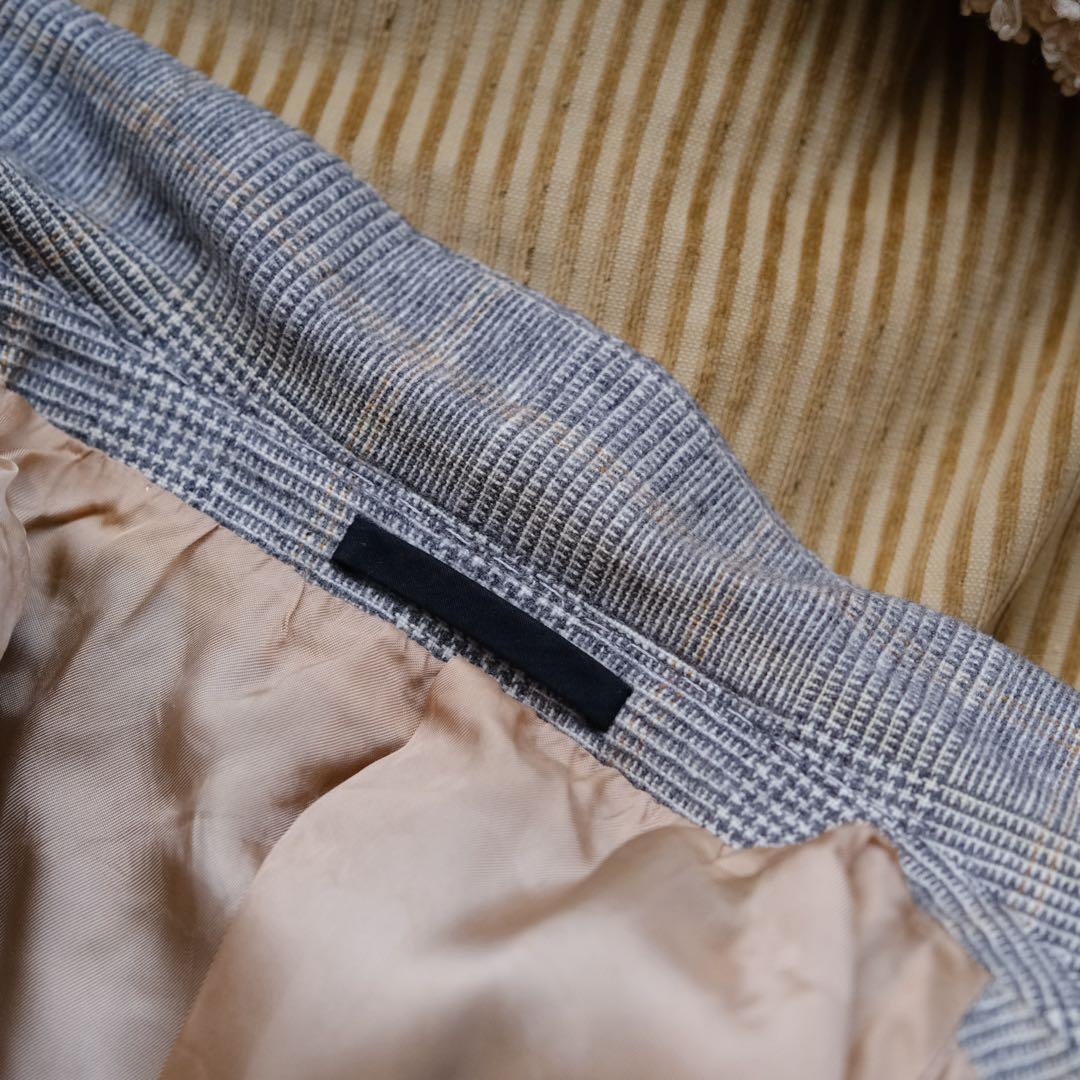 BRUNELLO CUCINELLIブルネロクチネリグレンチェックジャケット50