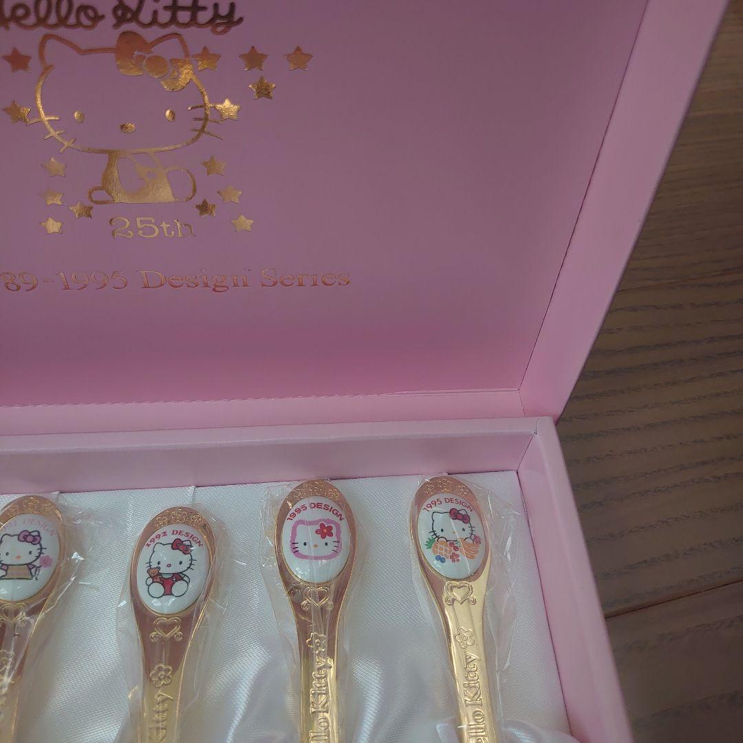 ハローキティ 25th 記念 デザインスプーン 10本セット