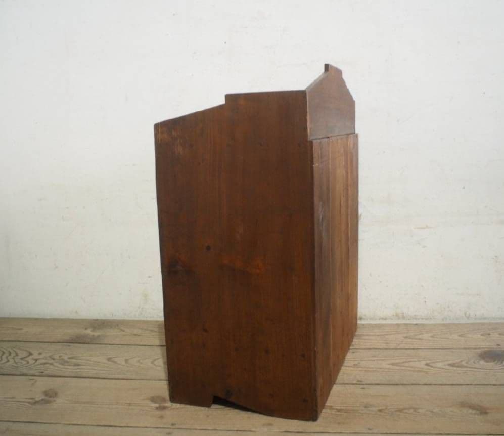 1003 アンティーク　象嵌細工のガラスケース　飾り棚　レトロ　古家具　大正浪漫