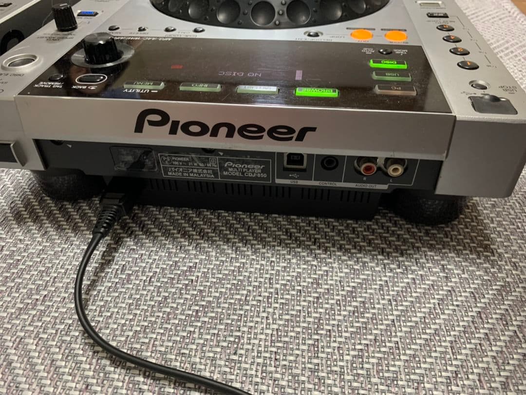 Pioneer CDJ850 2台セット