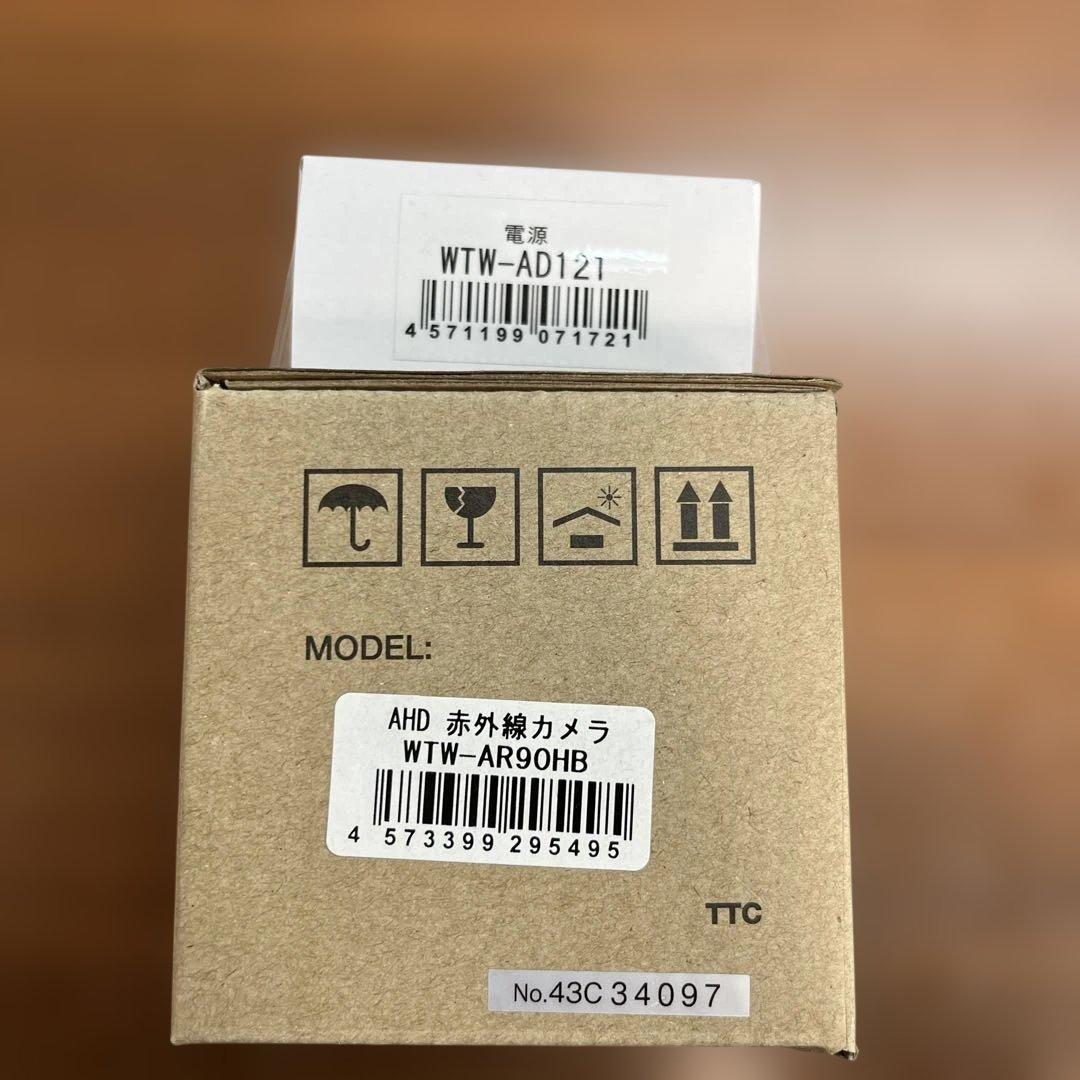 塚本無線 WTW-AR90HB AHD赤外線カメラ 電源WTWーAD121付