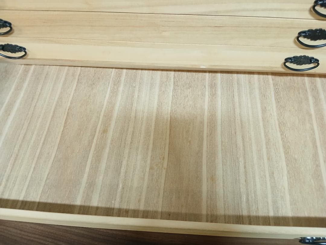 桐たんす　５段　衣装ケース　収納　着物