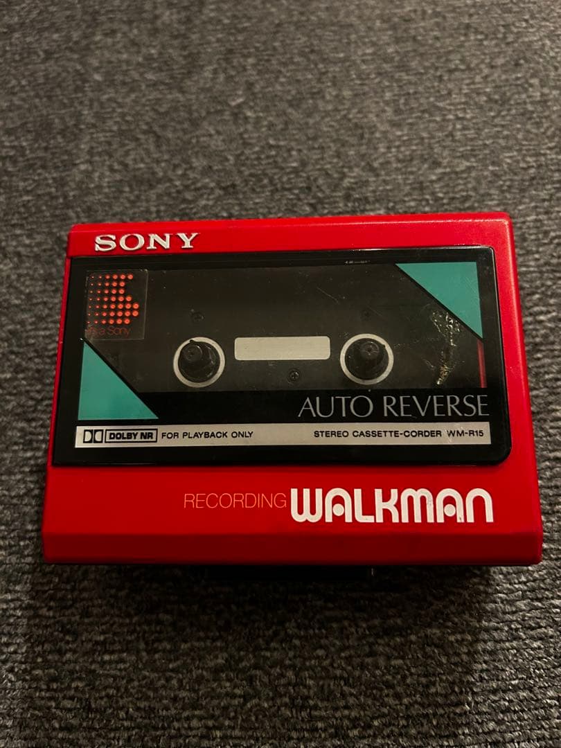 SONY ウォークマン WM-R15 カセットプレーヤー日本製