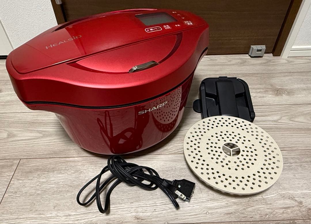 2020年製 SHARP ヘルシオ ホットクック KN-HW24C-R 2.4L