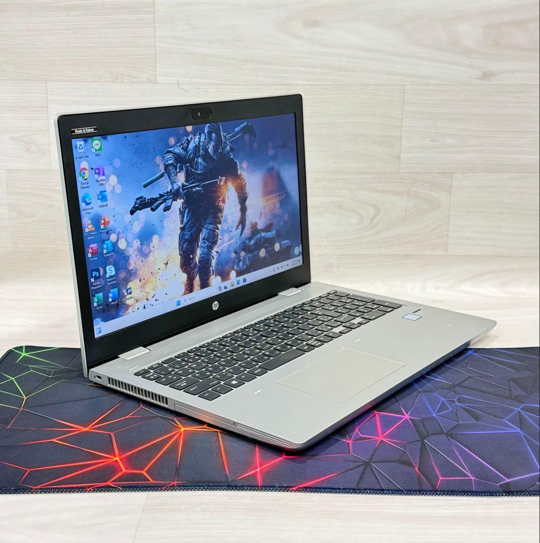 Hp ProBookノートパソコンエイチピーCorei5/8GB/SSD+HDD