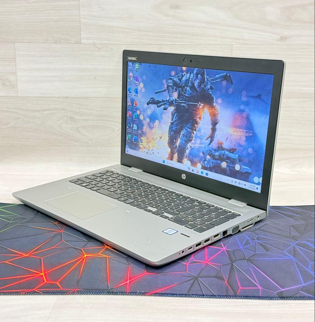 Hp ProBookノートパソコンエイチピーCorei5/8GB/SSD+HDD