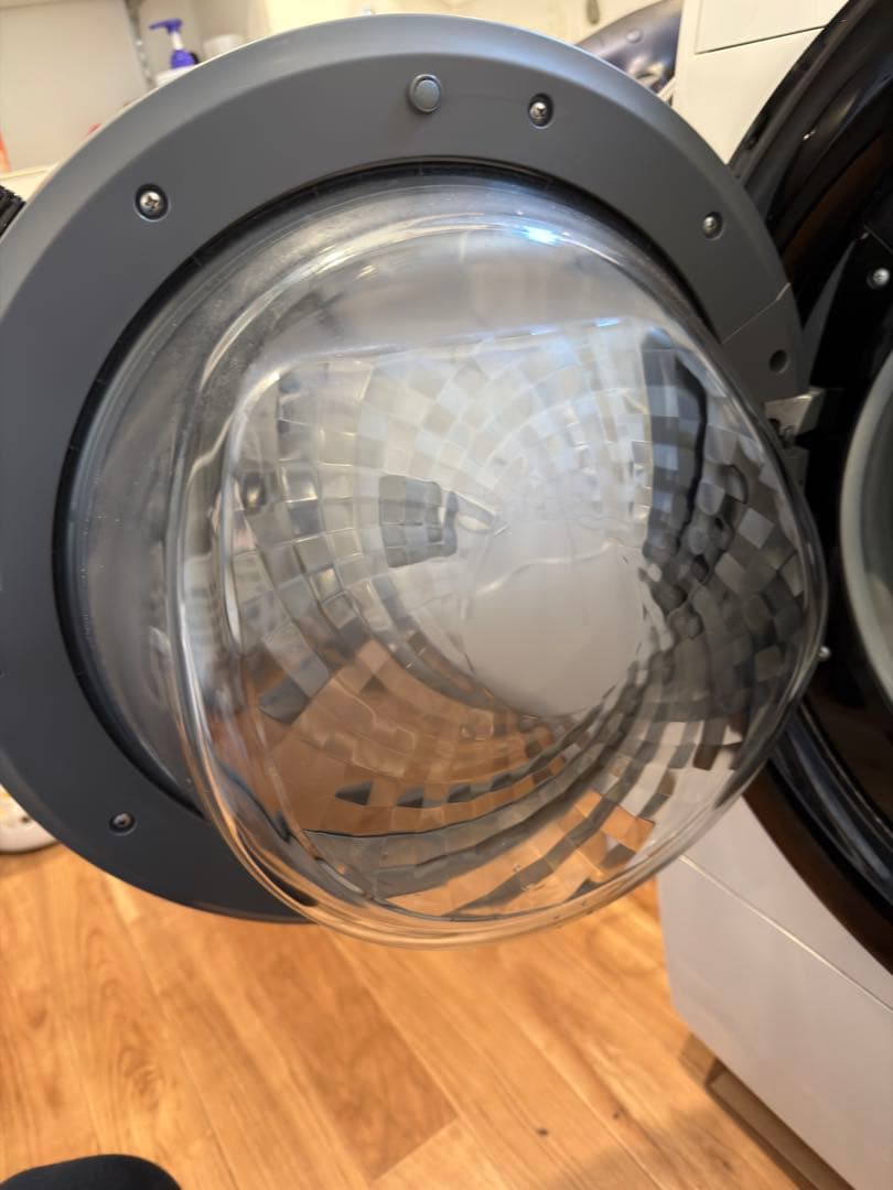 SHARP ドラム式洗濯機 本体 ホワイトES-S7E-WL