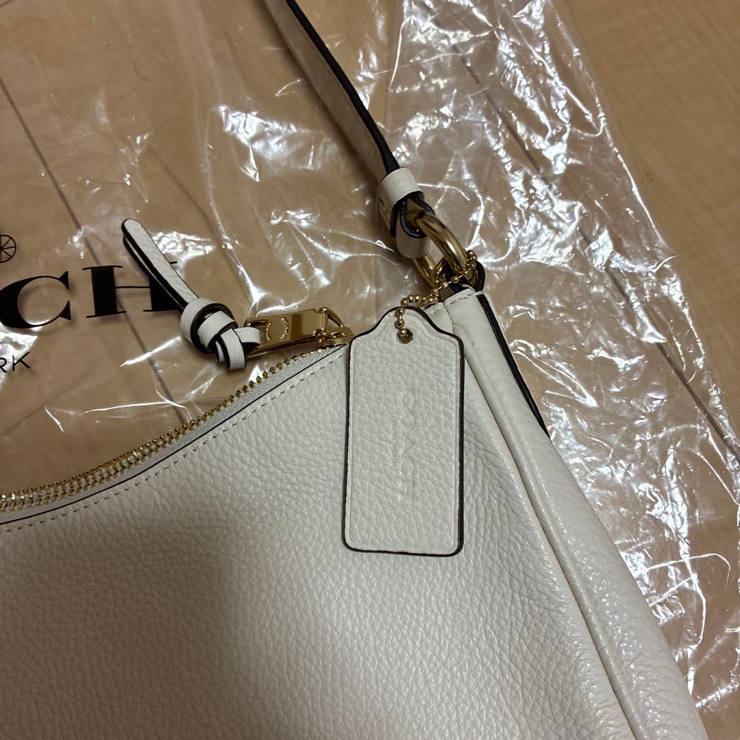 COACH ホワイト ショルダーバッグ