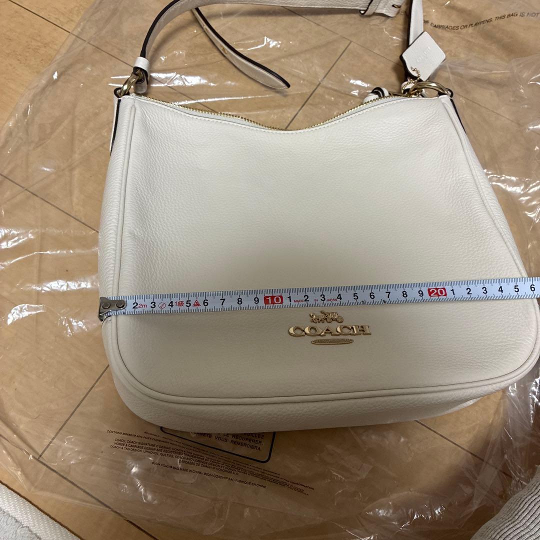 COACH ホワイト ショルダーバッグ
