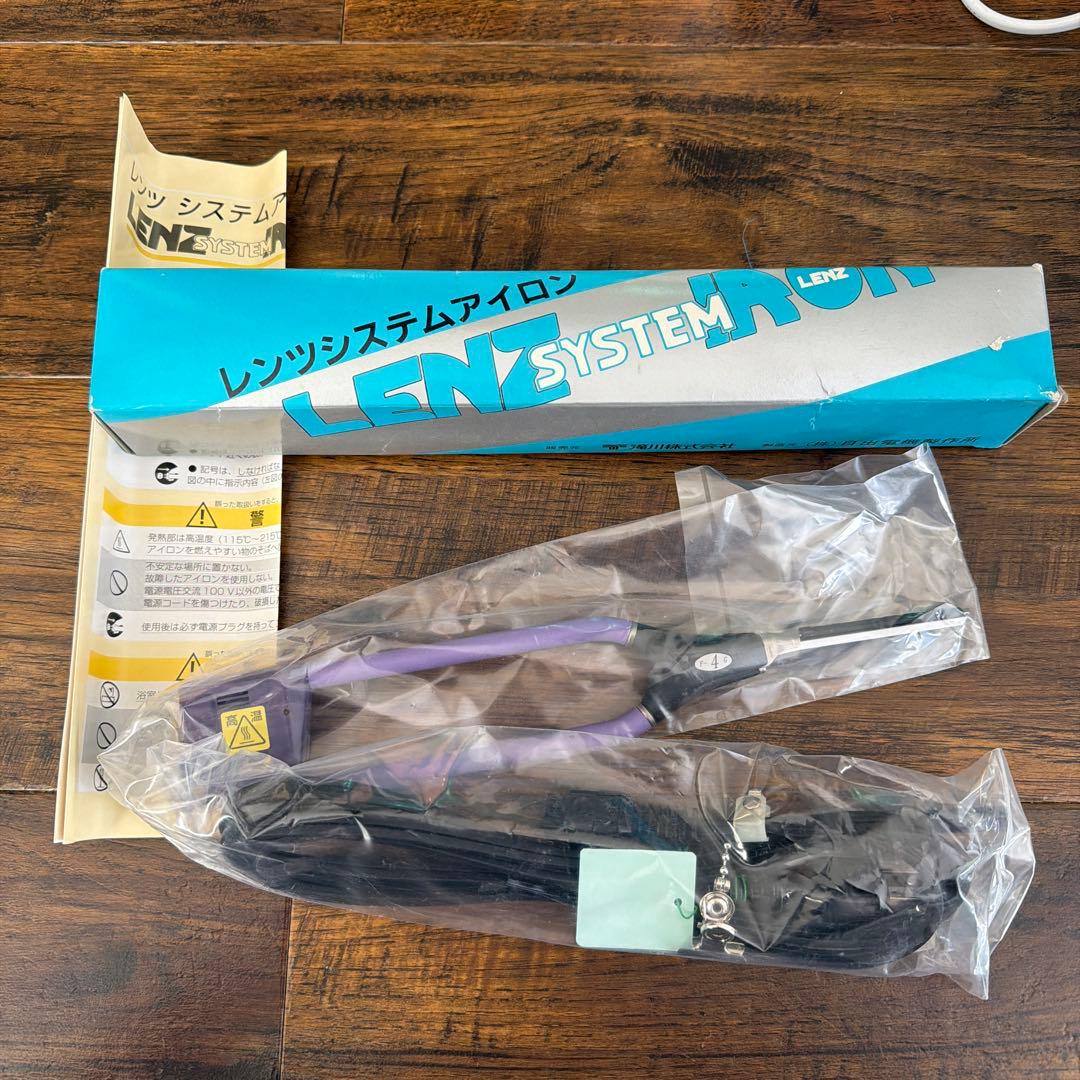 レンツシステムアイロンF-6G 5角4mm理容アイロン