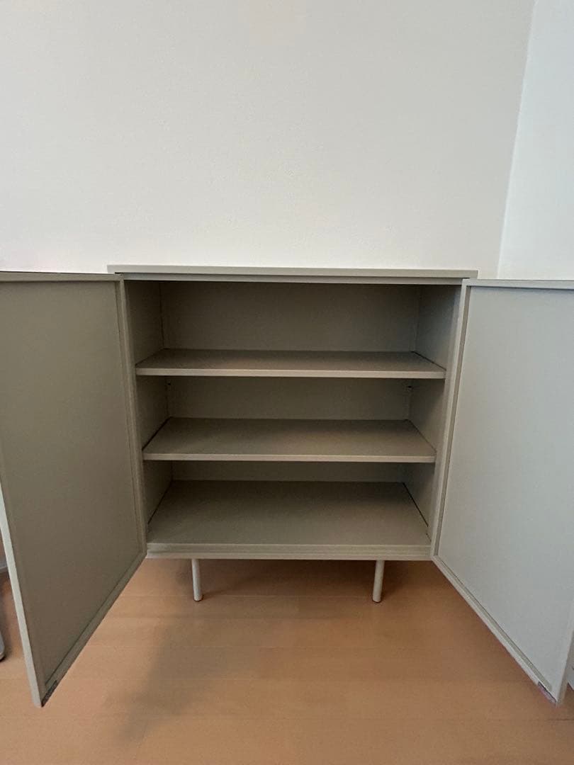 unico SOOD キャビネット　W750 ライトグレー