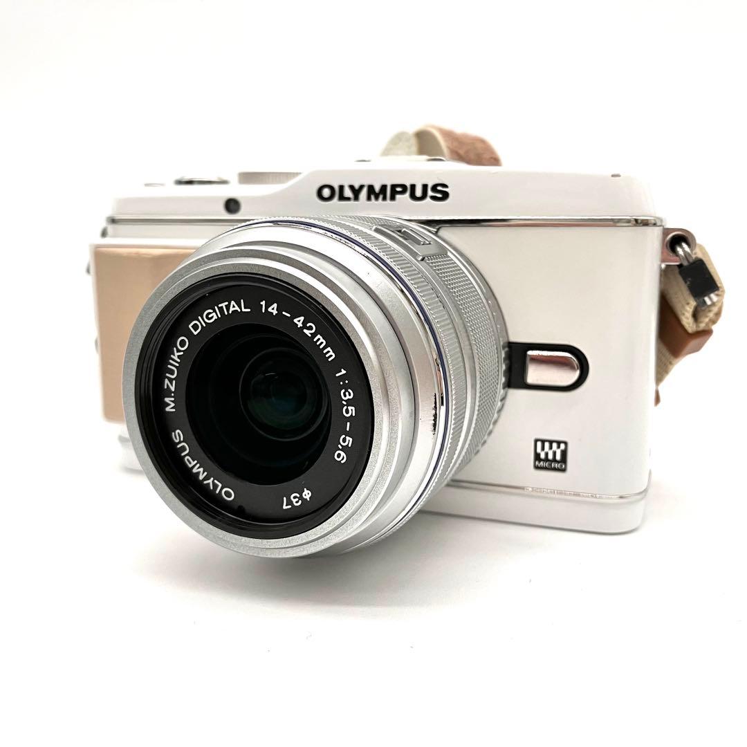 OLYMPUS E-P3 ホワイト　14-42mmレンズキット