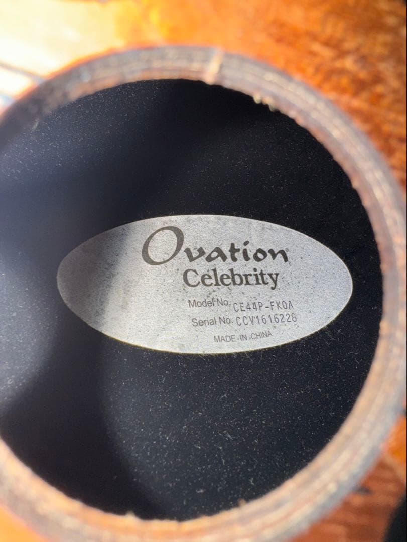 Ovation エレアコ激安