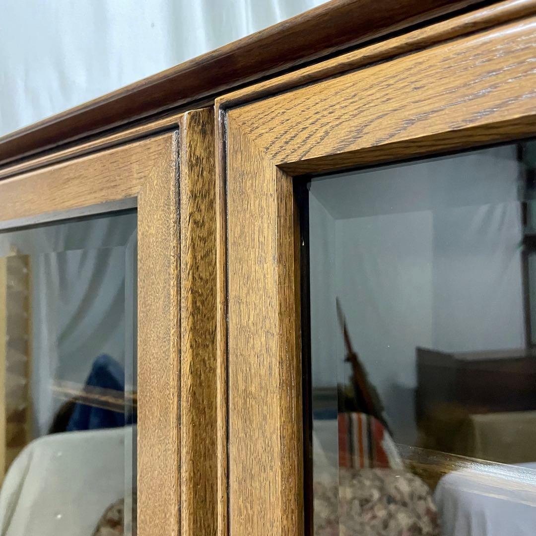 【karimoku】HG2000MD+HG8000MD 飾棚 (1990年代製)