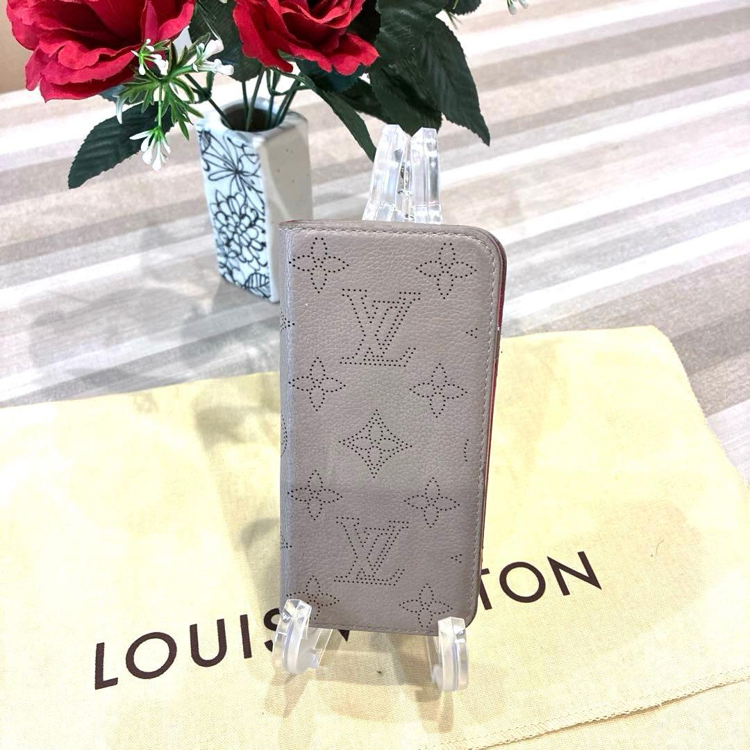 期間限定お値引き中【美品】LOUIS VUITTON iPhoneケース　マヒナ