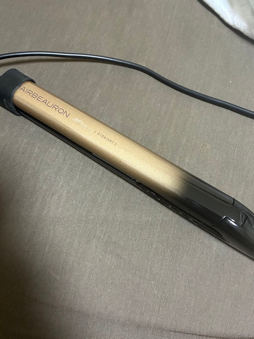 動作確認済み　リュミエリーナ ヘアビューロン 4Dplus ストレートアイロン