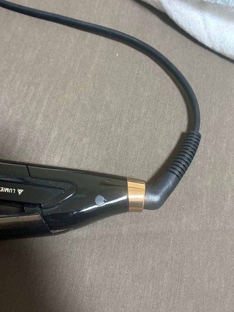 動作確認済み　リュミエリーナ ヘアビューロン 4Dplus ストレートアイロン