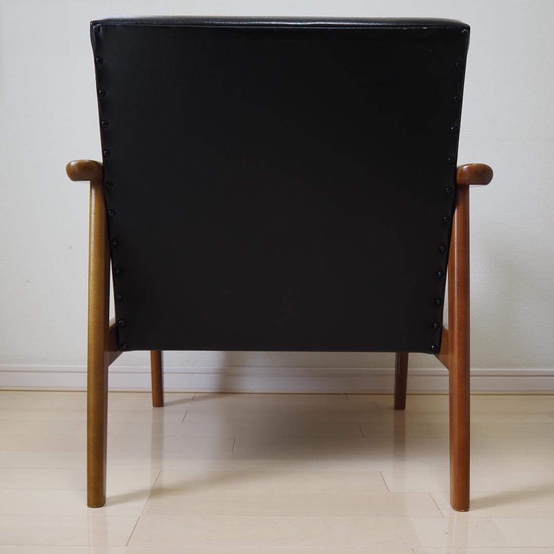 カリモク60 Kチェア1シーター（スタンダードブラック）