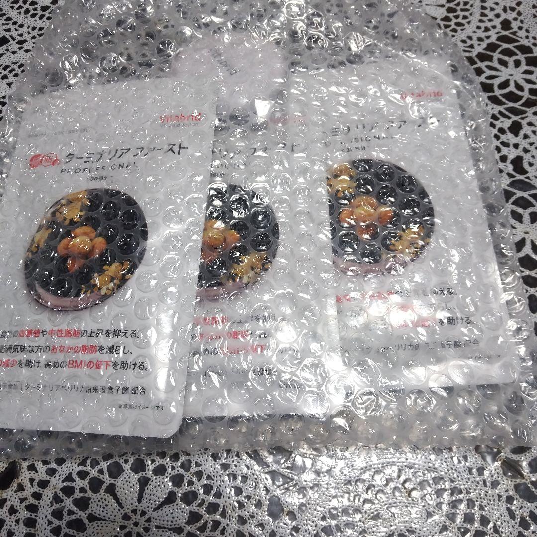 ビタブリッドジャパン ターミナリアファースト 120粒 3個セット 携帯ケース