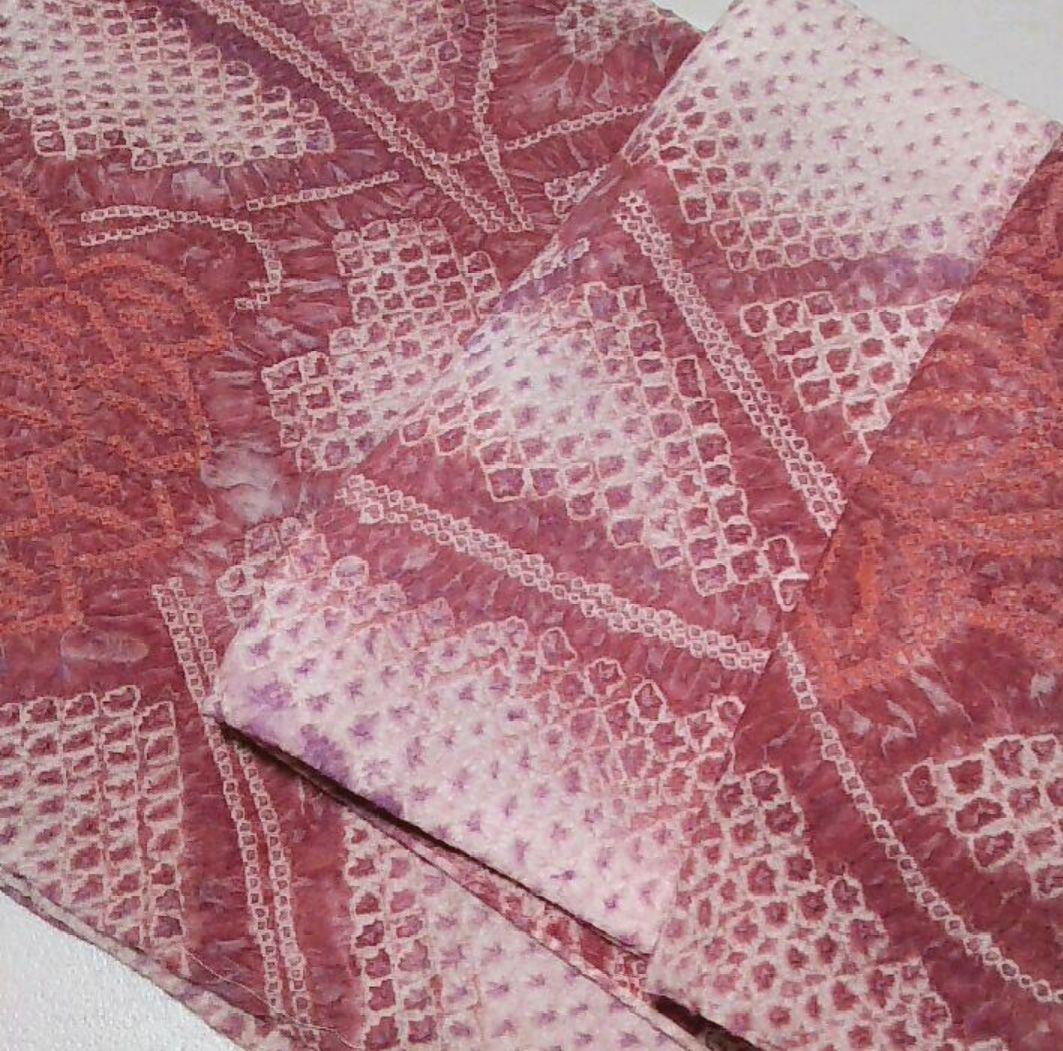 ♥専用♥新品 未使用 有松絞り 有松鳴海絞り ピンク 絞り トールサイズ