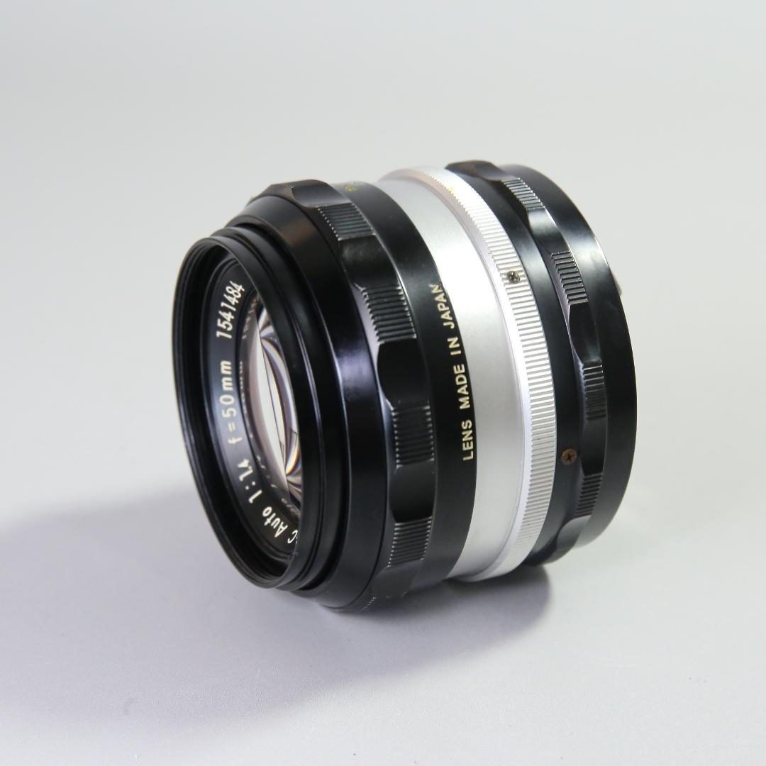 ☆完全動作☆良品 Nikon F ブラックアイレベル 50mmＦ1.4＃226