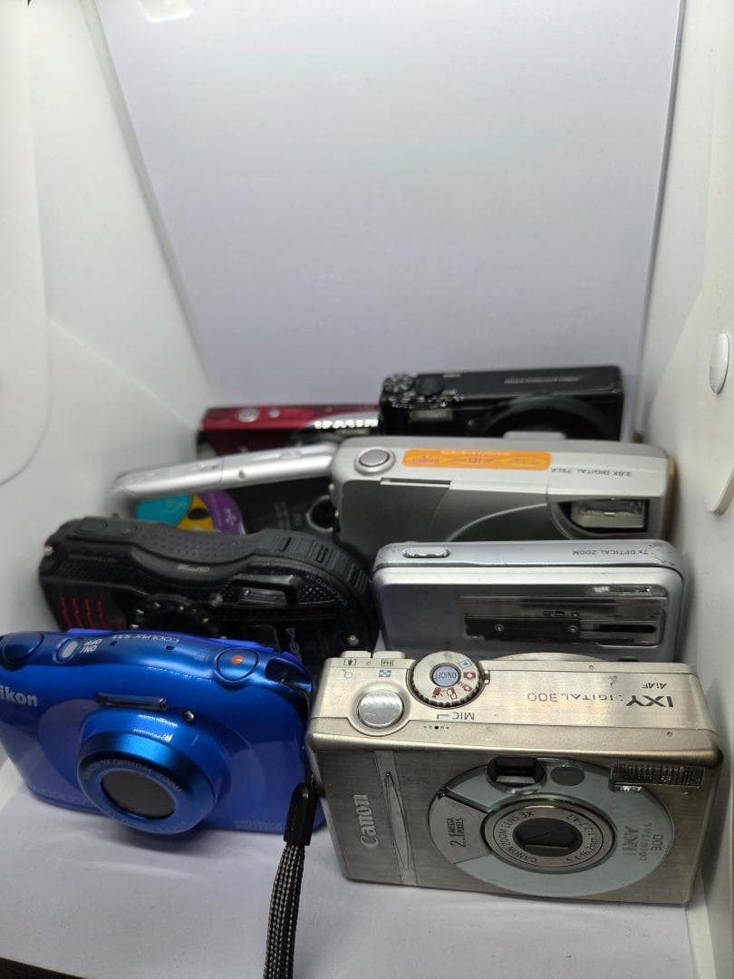 コンパクトデジタルカメラ8台まとめセット② ジャンク品