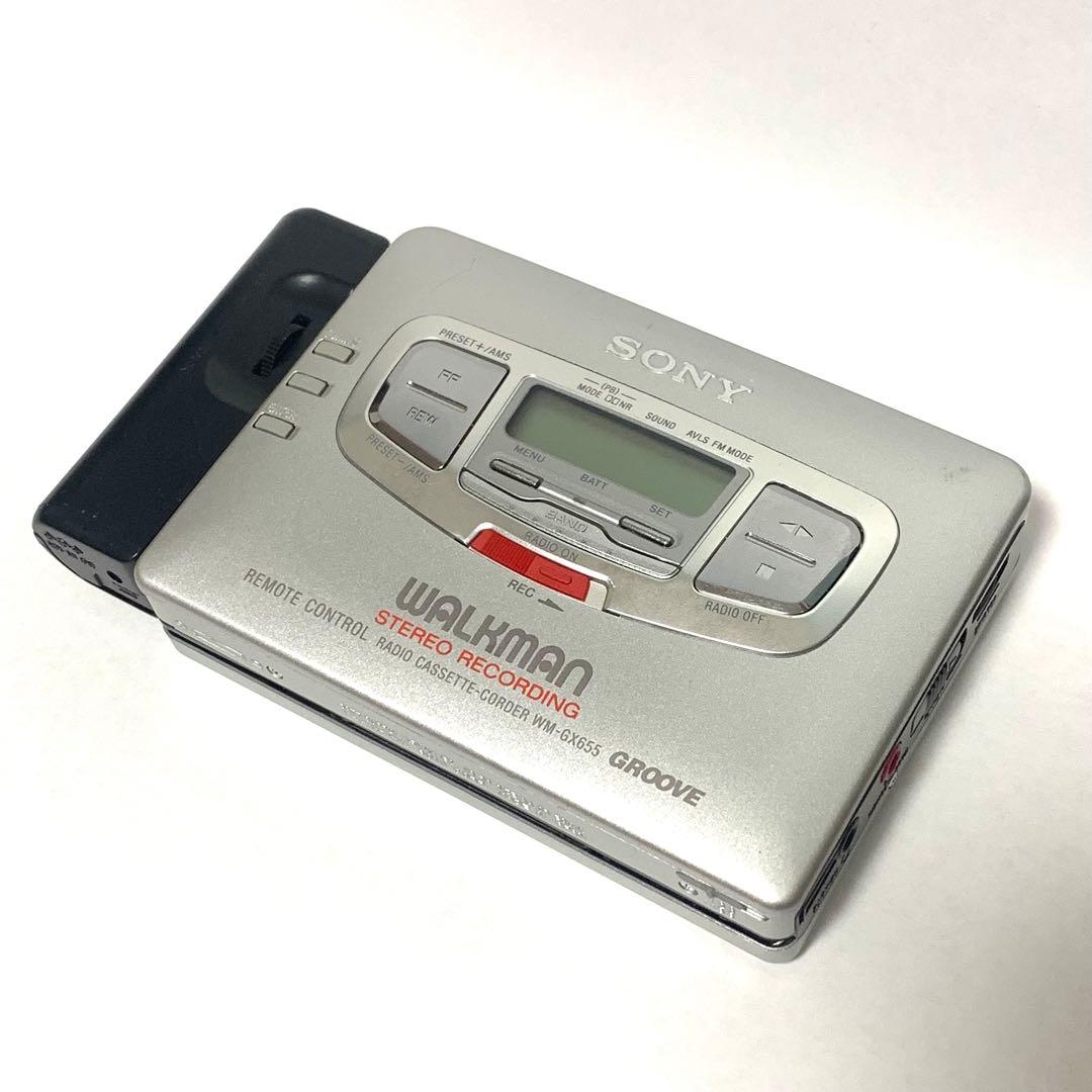 【整備品】SONY WALKMAN カセットウォークマン WM-GX655