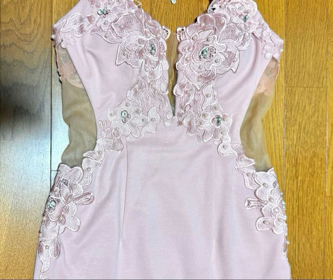 AngelR エンジェルアール Mサイズ ピンク ミニドレス キャバドレス