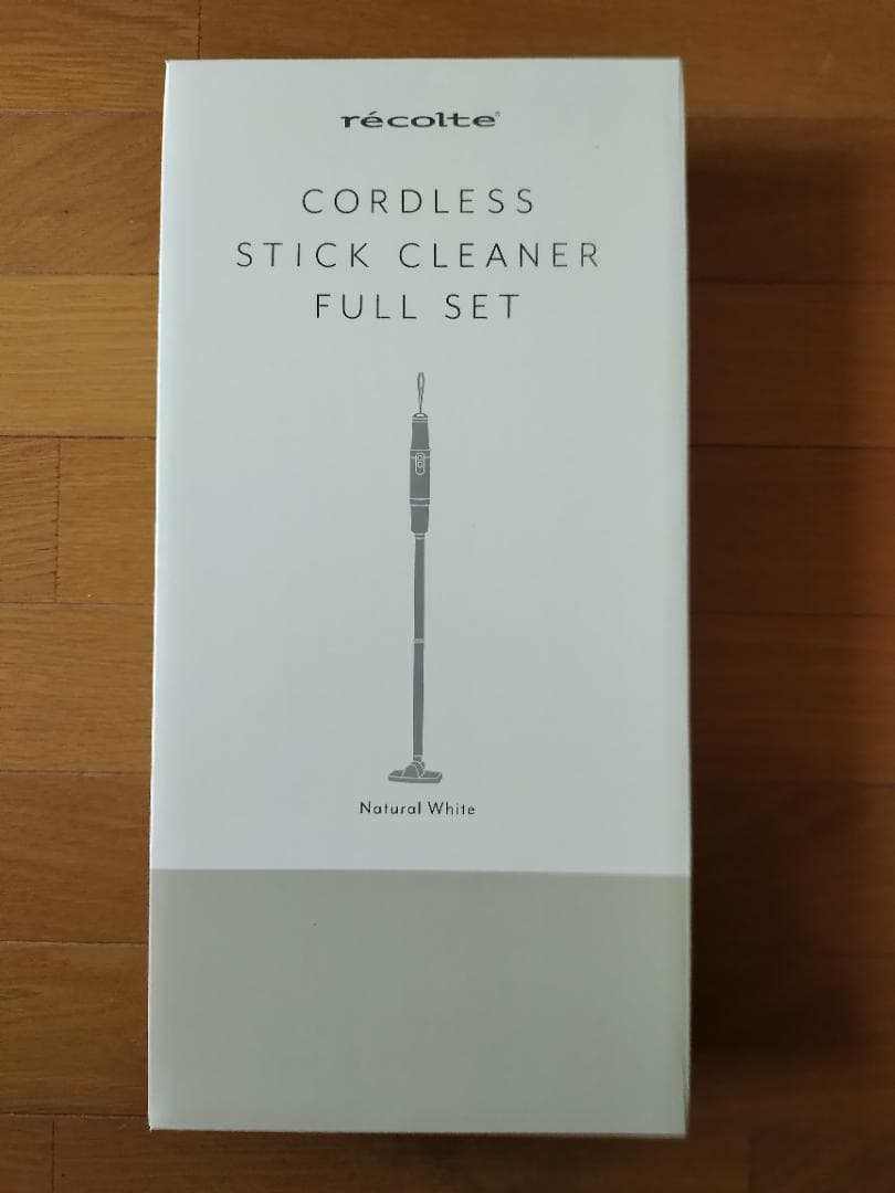 【新品未使用】récolte コードレススティッククリーナー フルセット