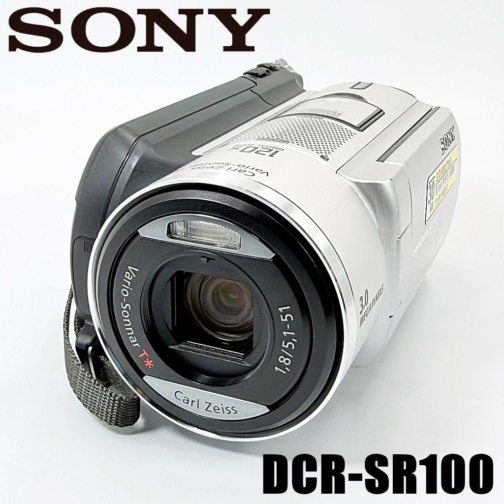 【美品】ソニー HANDYCAM DCR-SR100 ビデオカメラレコーダー