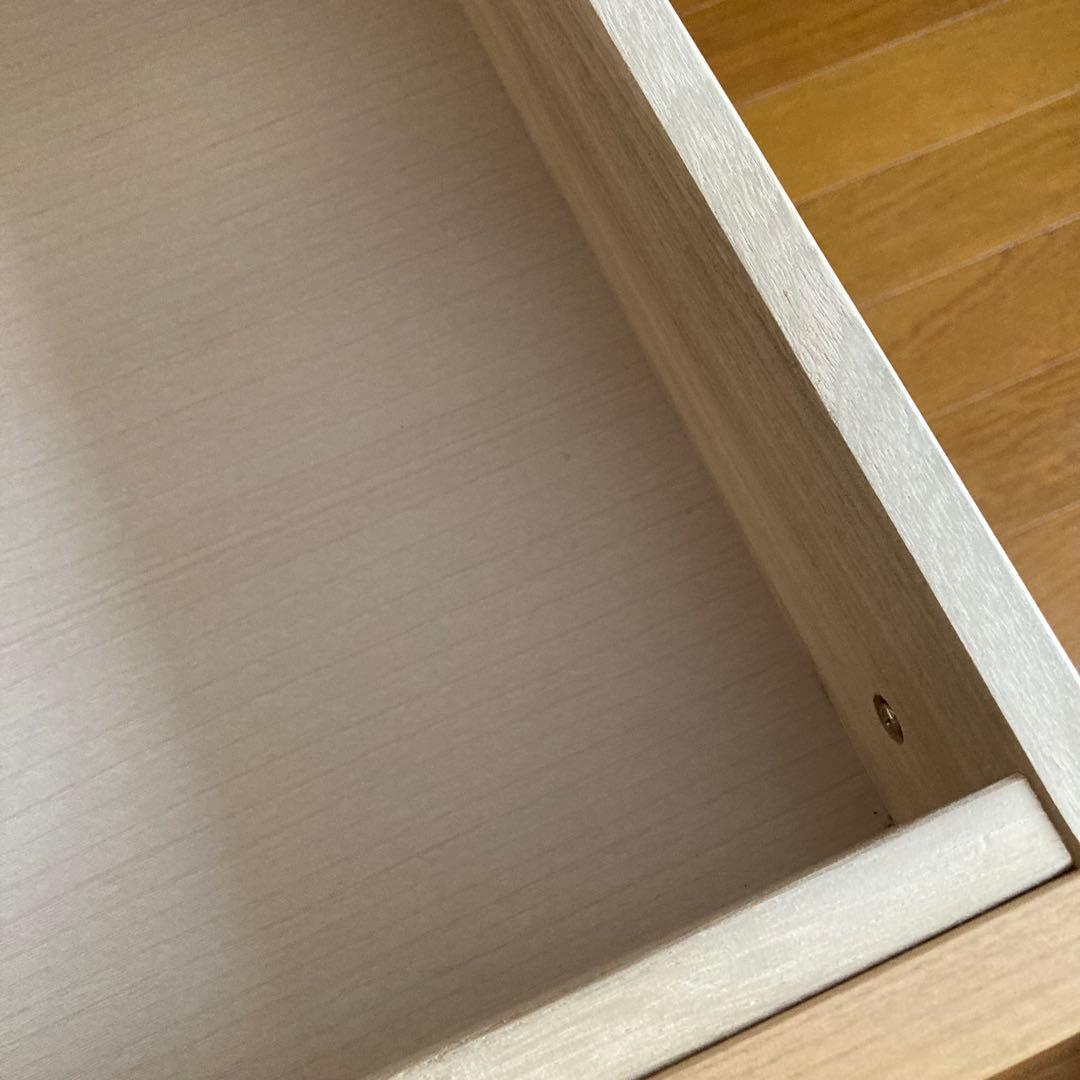 【イトーキ】学習机　袖机 レベルアップサイドワゴン ライトブラウン　可動式天板